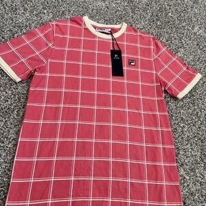 Fila Slate Window Pane T-shirt